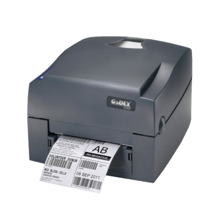 Термотрансферный принтер Godex G530UES (300 dpi, USB, RS232, LAN, дюймовая втулка риббона)